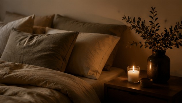Calm evening atmosphere
